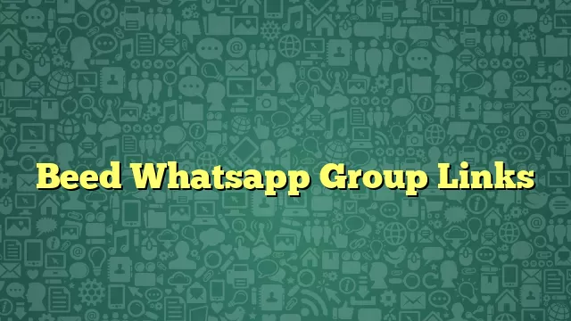 Beed Whatsapp Group Links