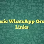 Music WhatsApp Group Links