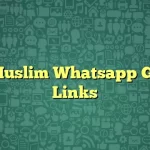 UK Muslim Whatsapp Group Links